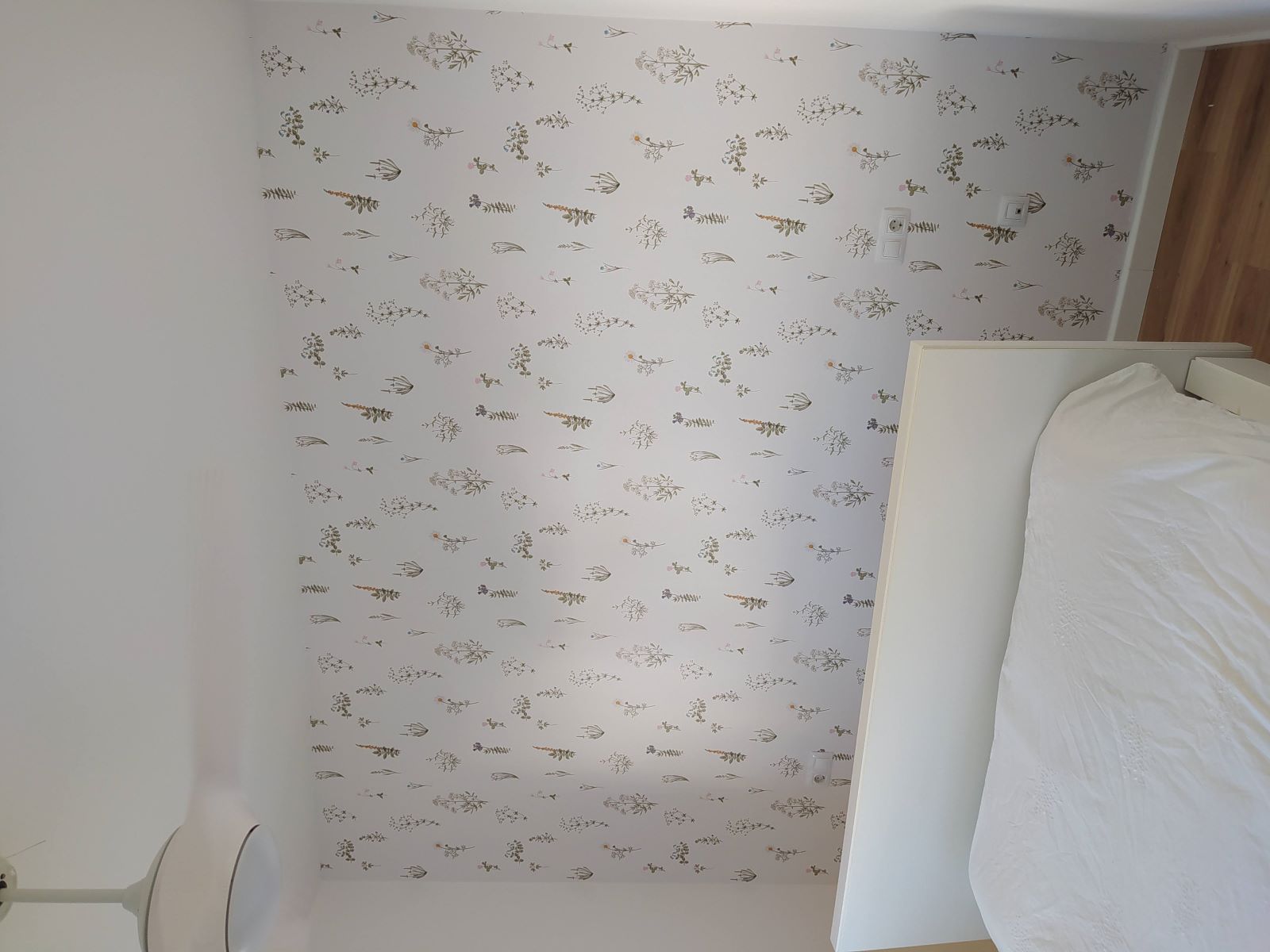 Empapelado de dormitorio en Sevilla