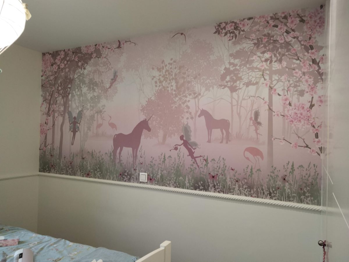 Empapelado infantil en Sevilla